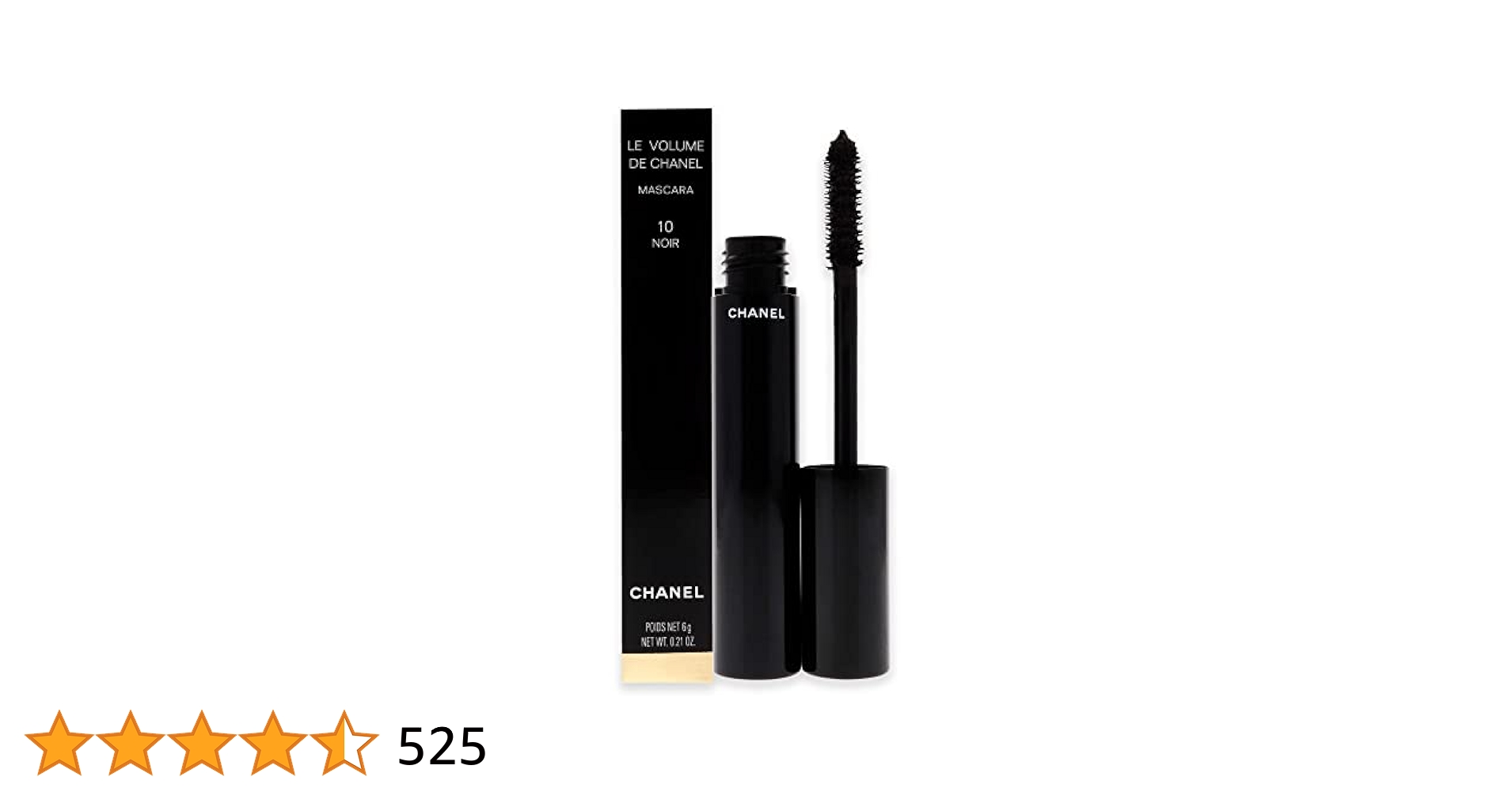 CHANEL LE VOLUME DE CHANEL 10 NOIR 4本セット 3 X New CHANEL Le Volume De Chanel Mascara #10 NOIR Black